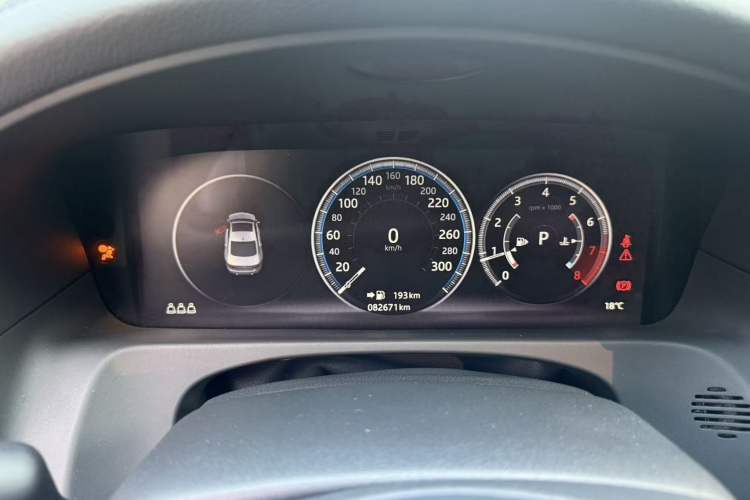 Used Jaguar XFL 2020 XFL 2.0T P250 Two-Wheel-Drive Luxury Edition Odometer Close Up