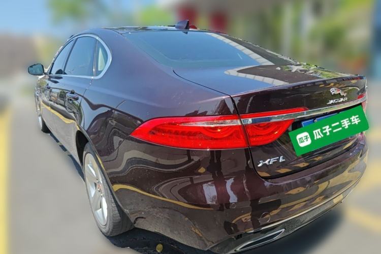 Used Jaguar XFL 2020 XFL 2.0T P200 Two-Wheel-Drive Elite Edition Rear Left 45 Deg