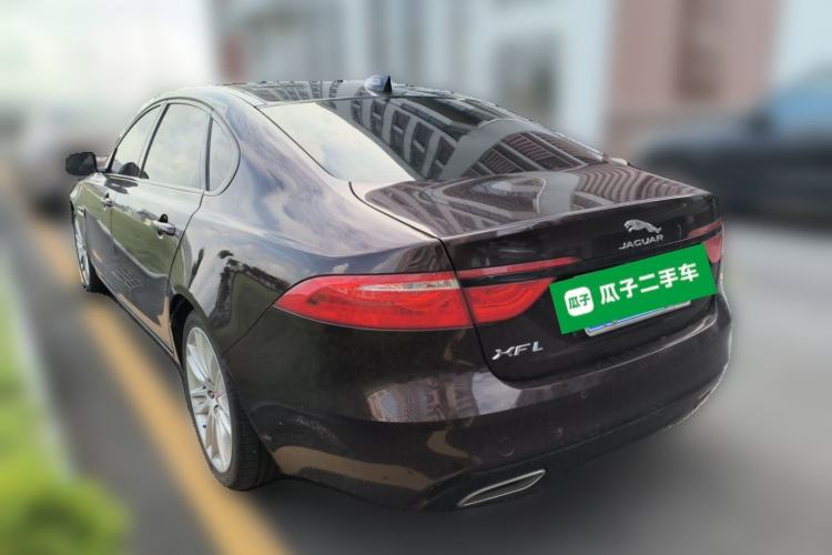 Used Jaguar XFL 2020 XFL 2.0T P200 Two-Wheel-Drive Rally Flag Edition Rear Left 45 Deg