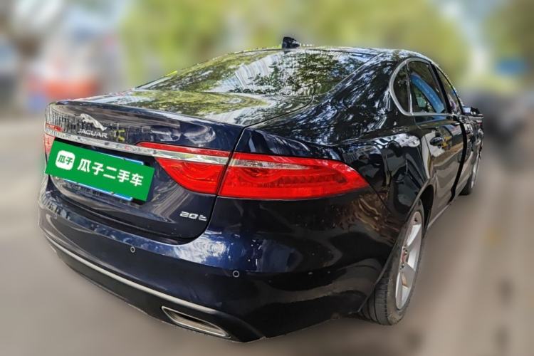 Used Jaguar XFL 2020 XFL 2.0T P200 Two-Wheel-Drive Elite Edition Rear Right 45 Deg