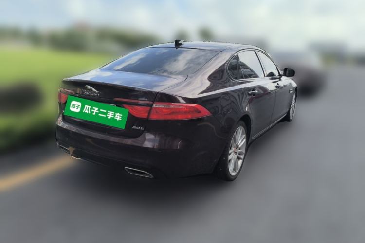Used Jaguar XFL 2020 XFL 2.0T P200 Two-Wheel-Drive Rally Flag Edition Rear Right 45 Deg