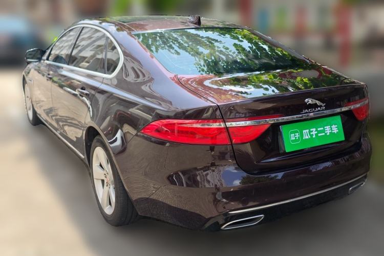Used Jaguar XFL 2020 XFL 2.0T P200 Two-Wheel-Drive Elite Edition Rear Left 45 Deg