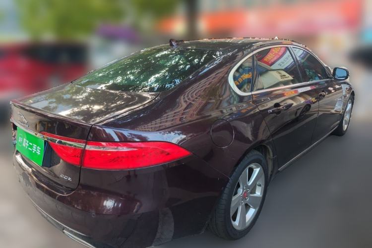 Used Jaguar XFL 2020 XFL 2.0T P200 Two-Wheel-Drive Elite Edition Rear Right 45 Deg