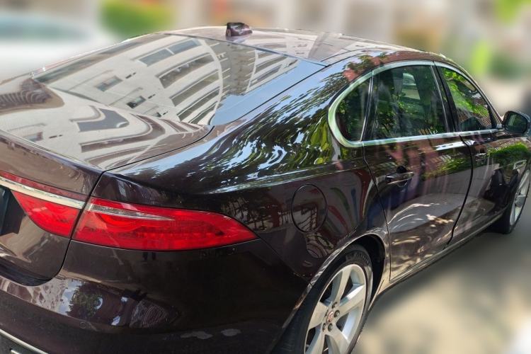 Used Jaguar XFL 2020 XFL 2.0T P200 Two-Wheel-Drive Elite Edition Rear Right 45 Deg