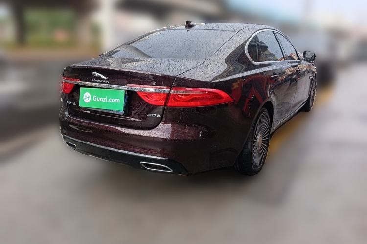 Used Jaguar XFL 2020 XFL 2.0T P200 Two-Wheel-Drive Elite Edition Rear Right 45 Deg