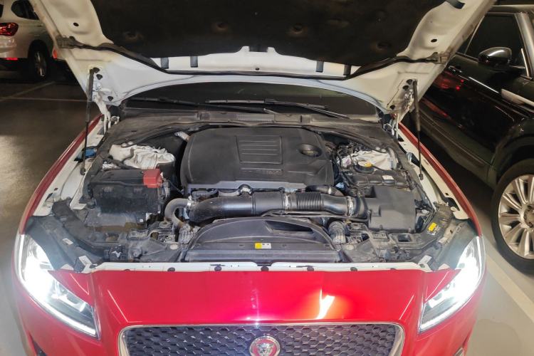 Used Jaguar XFL 2020 XFL 2.0T P200 Two-Wheel-Drive Elite Edition Engine Bay