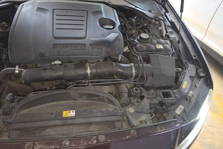 Used Jaguar XFL 2020 XFL 2.0T P200 Two-Wheel-Drive Elite Edition Engine Bay Left