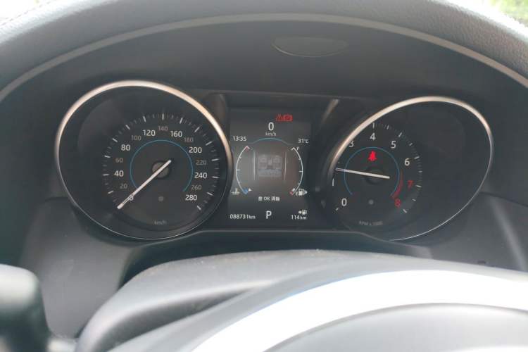 Used Jaguar XFL 2020 XFL 2.0T P200 Two-Wheel-Drive Windflower Edition Instrument Cluster