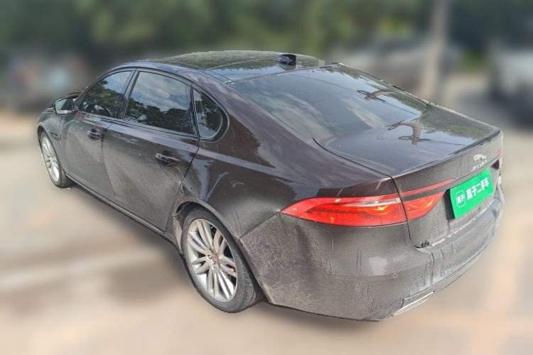 Used Jaguar XFL 2020 XFL 2.0T P200 Two-Wheel-Drive Rally Flag Edition Rear Left 45 Deg