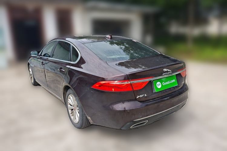 Used Jaguar XFL 2020 XFL 2.0T P200 Two-Wheel-Drive Windflower Edition Rear Left 45 Deg