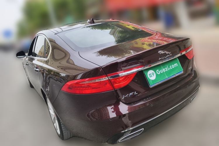 Used Jaguar XFL 2020 XFL 2.0T P250 Two-Wheel-Drive Luxury Edition Rear Left 45 Deg