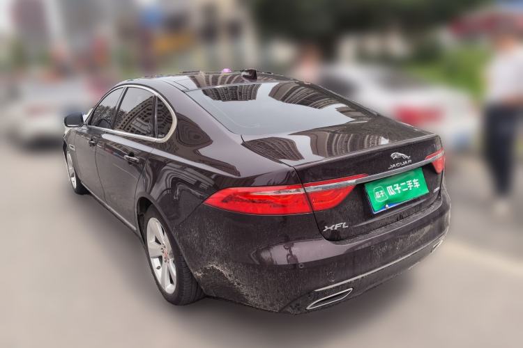 Used Jaguar XFL 2020 XFL 2.0T P200 Two-Wheel-Drive Elite Edition Rear Left 45 Deg