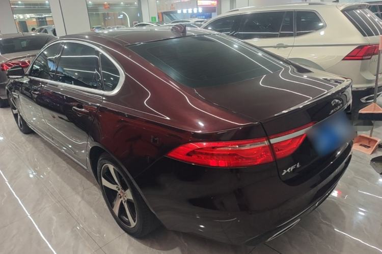 Used Jaguar XFL 2020 XFL 2.0T P200 Two-Wheel-Drive Elite Edition Rear Left 45 Deg