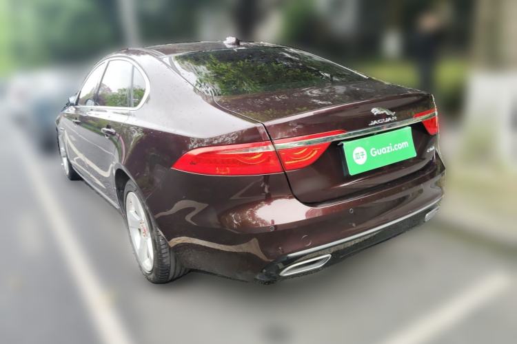 Used Jaguar XFL 2020 XFL 2.0T P200 Two-Wheel-Drive Elite Edition Rear Left 45 Deg