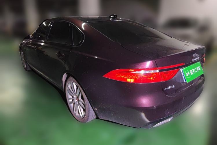 Used Jaguar XFL 2020 XFL 2.0T P200 Two-Wheel-Drive Rally Flag Edition Rear Left 45 Deg