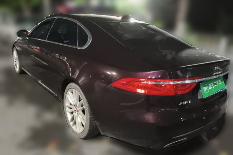 Used Jaguar XFL 2020 XFL 2.0T P250 Four-Wheel Drive Luxury Edition Rear Left 45 Deg