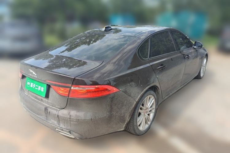 Used Jaguar XFL 2020 XFL 2.0T P200 Two-Wheel-Drive Rally Flag Edition Rear Right 45 Deg