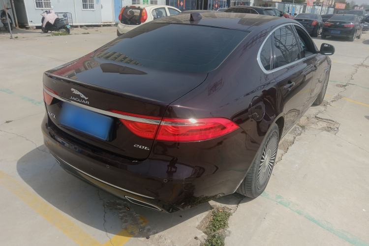 Used Jaguar XFL 2020 XFL 2.0T P200 Two-Wheel-Drive Elite Edition Rear Right 45 Deg