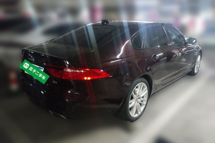 Used Jaguar XFL 2020 XFL 2.0T P200 Two-Wheel-Drive Rally Flag Edition Rear Right 45 Deg