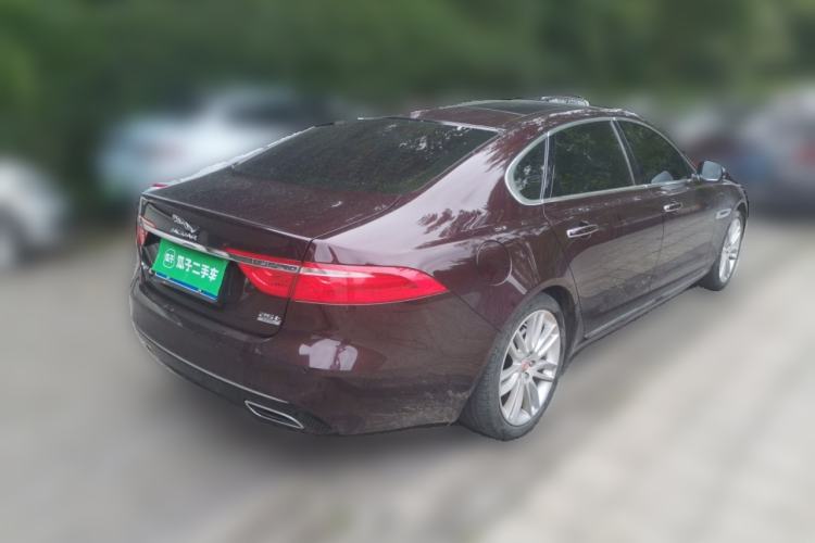 Used Jaguar XFL 2020 XFL 2.0T P250 Four-Wheel Drive Luxury Edition Rear Right 45 Deg
