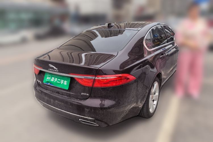 Used Jaguar XFL 2020 XFL 2.0T P200 Two-Wheel-Drive Elite Edition Rear Right 45 Deg