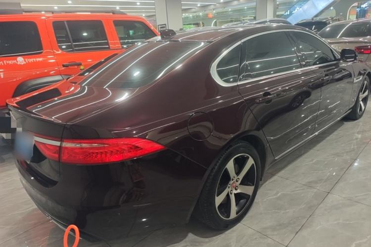 Used Jaguar XFL 2020 XFL 2.0T P200 Two-Wheel-Drive Elite Edition Rear Right 45 Deg