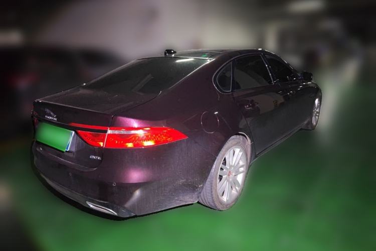 Used Jaguar XFL 2020 XFL 2.0T P200 Two-Wheel-Drive Rally Flag Edition Rear Right 45 Deg