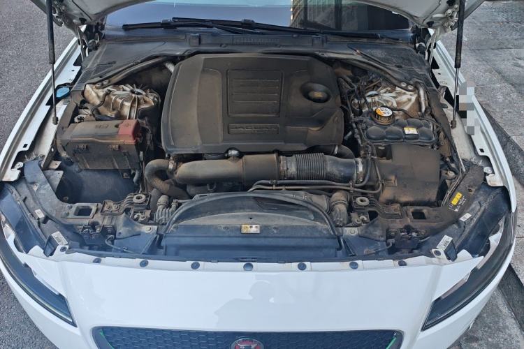 Used Jaguar XFL 2020 XFL 2.0T P200 Two-Wheel-Drive Elite Edition Engine Bay