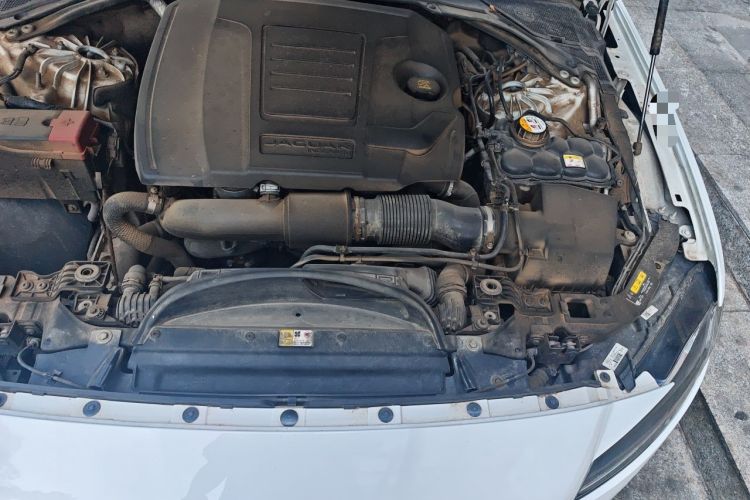 Used Jaguar XFL 2020 XFL 2.0T P200 Two-Wheel-Drive Elite Edition Engine Bay Left