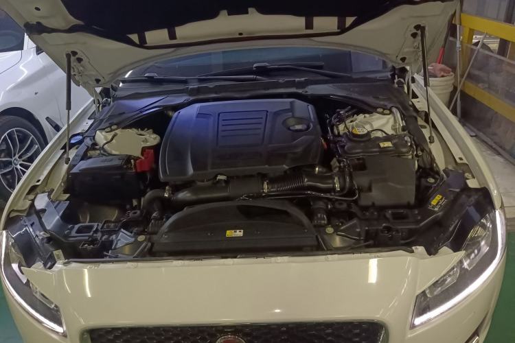 Used Jaguar XFL 2020 XFL 2.0T P200 Two-Wheel-Drive Elite Edition Engine Bay
