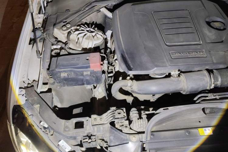 Used Jaguar XFL 2020 XFL 2.0T P200 Two-Wheel-Drive Elite Edition Engine Bay Right