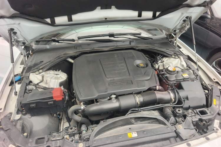 Used Jaguar XFL 2020 XFL 2.0T P200 Two-Wheel-Drive Rally Flag Edition Engine Bay