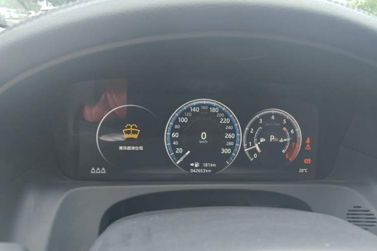 Used Jaguar XFL 2020 XFL 2.0T P200 Two-Wheel-Drive Rally Flag Edition Instrument Cluster