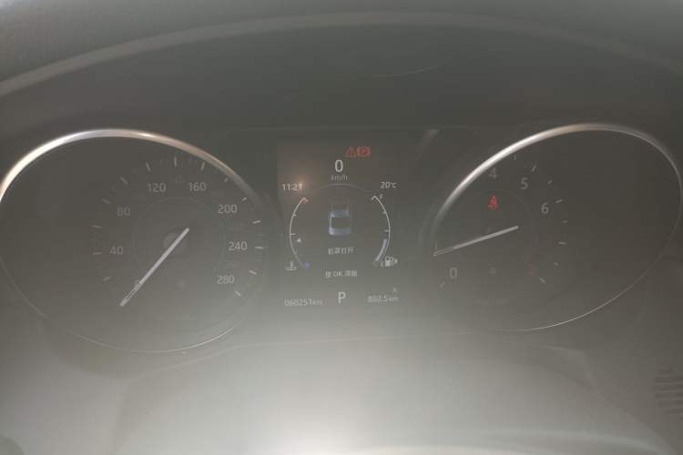 Used Jaguar XFL 2020 XFL 2.0T P200 Two-Wheel-Drive Windflower Edition Instrument Cluster