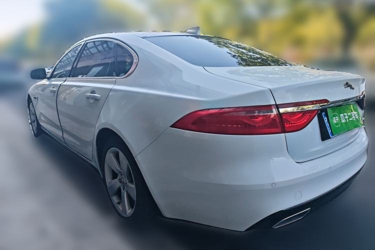 Used Jaguar XFL 2020 XFL 2.0T P200 Two-Wheel-Drive Elite Edition Rear Left 45 Deg