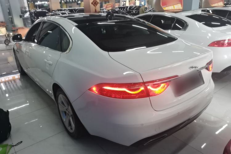 Used Jaguar XFL 2020 XFL 2.0T P200 Two-Wheel-Drive Elite Edition Rear Left 45 Deg
