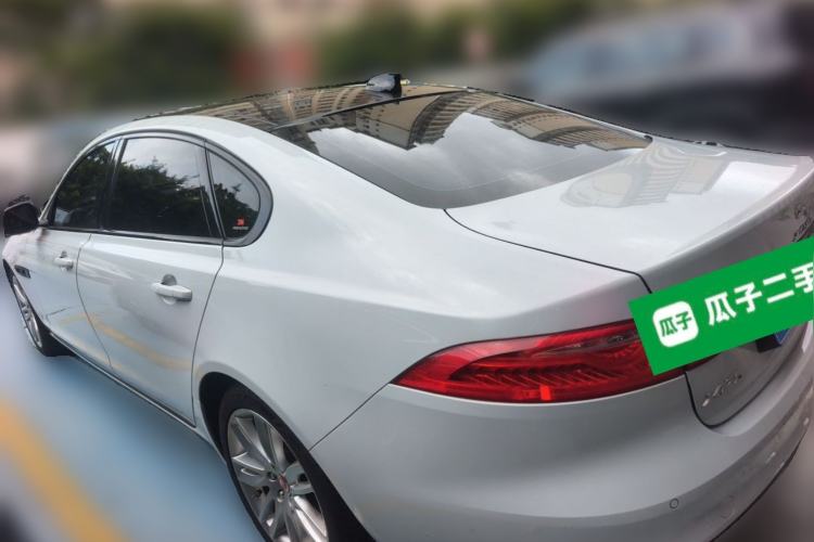 Used Jaguar XFL 2020 XFL 2.0T P200 Two-Wheel-Drive Rally Flag Edition Rear Left 45 Deg