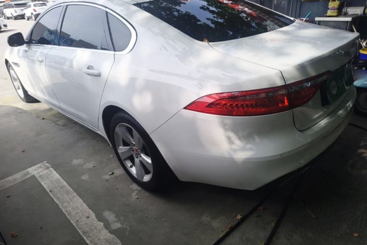 Used Jaguar XFL 2020 XFL 2.0T P200 Two-Wheel-Drive Elite Edition Rear Left 45 Deg