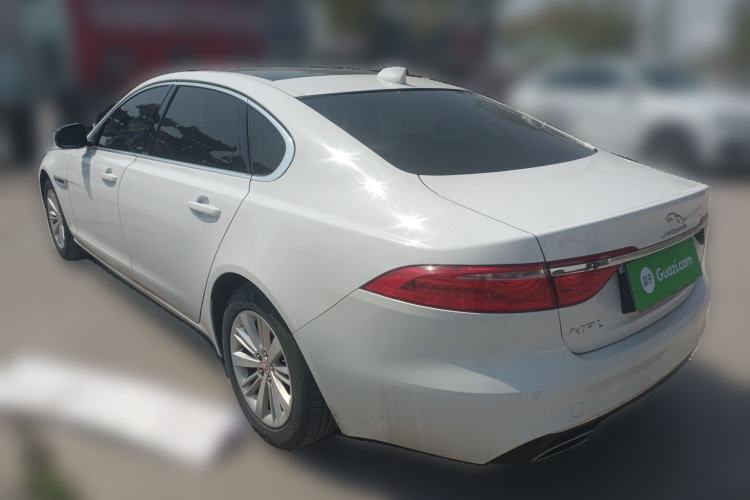 Used Jaguar XFL 2020 XFL 2.0T P200 Two-Wheel-Drive Windflower Edition Rear Left 45 Deg