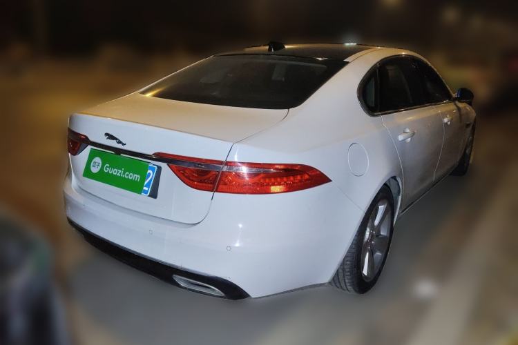 Used Jaguar XFL 2020 XFL 2.0T P200 Two-Wheel-Drive Elite Edition Rear Right 45 Deg