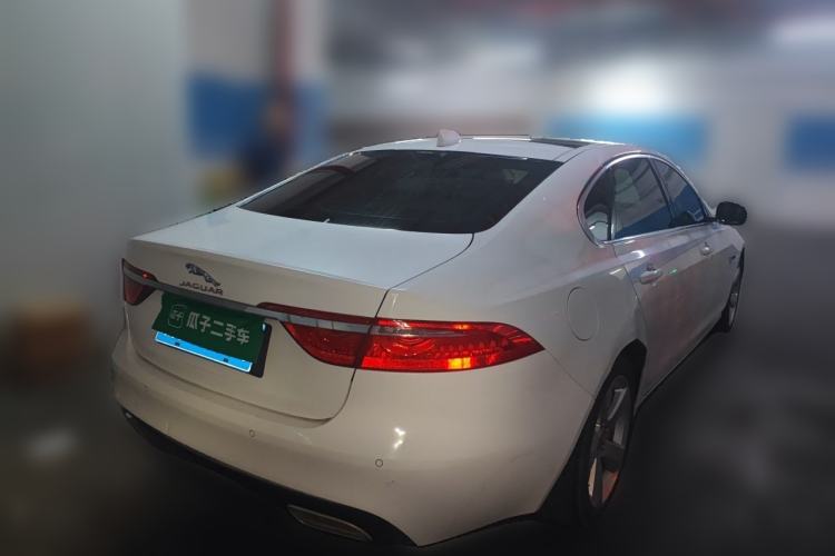 Used Jaguar XFL 2020 XFL 2.0T P200 Two-Wheel-Drive Elite Edition Rear Right 45 Deg