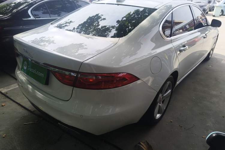 Used Jaguar XFL 2020 XFL 2.0T P200 Two-Wheel-Drive Elite Edition Rear Right 45 Deg