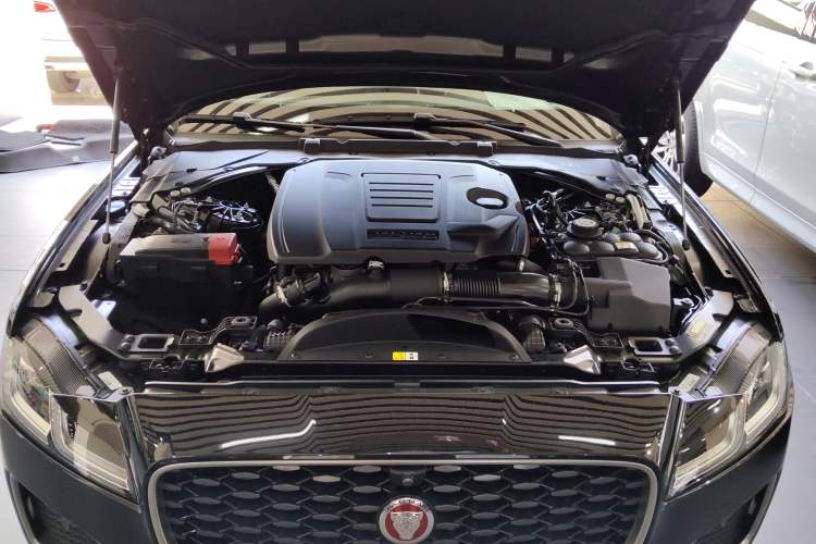Used Jaguar XFL 2021 XFL 2.0T P250 Two-Wheel-Drive Elite Sport Edition Engine Bay