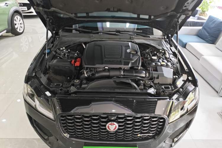 Used Jaguar XFL 2021 XFL 2.0T P250 Two-Wheel-Drive Elite Sport Edition Engine Bay