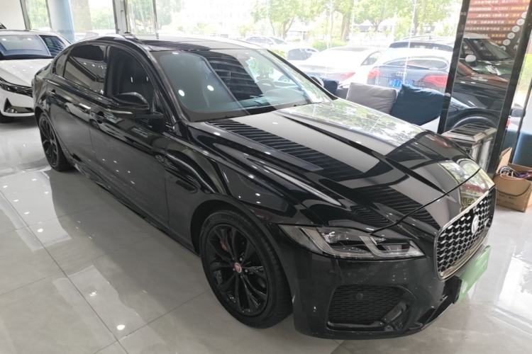 Used Jaguar XFL 2021 XFL 2.0T P250 Two-Wheel-Drive Elite Sport Edition Front Right 45 Deg