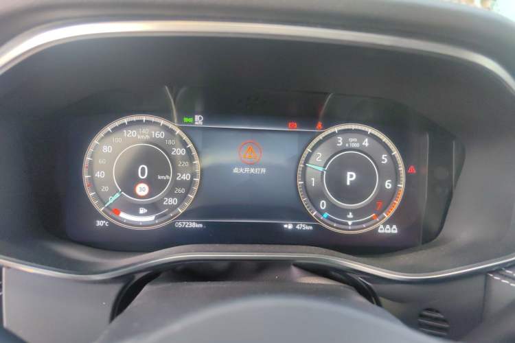 Used Jaguar XFL 2021 XFL 2.0T P250 Two-Wheel-Drive Elite Sport Edition Instrument Cluster