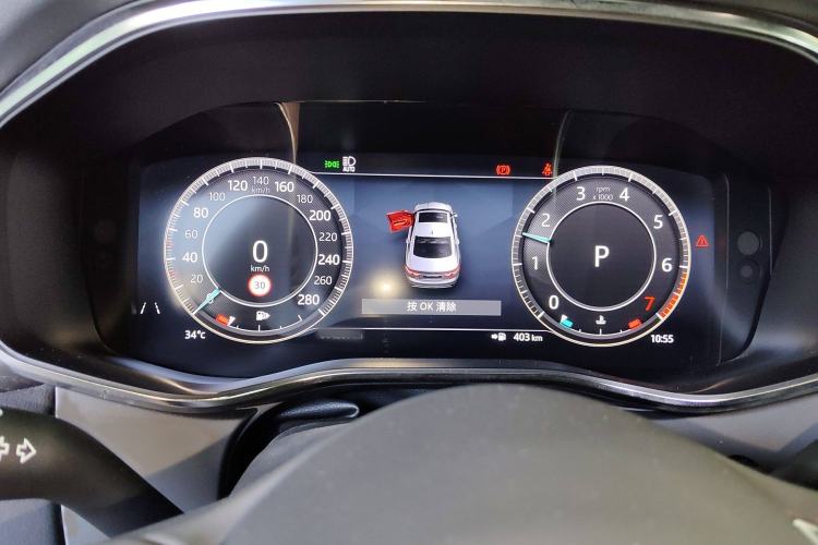 Used Jaguar XFL 2021 XFL 2.0T P250 Two-Wheel-Drive Elite Sport Edition Instrument Cluster