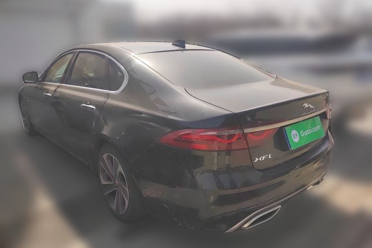 Used Jaguar XFL 2021 XFL 2.0T P200 Two-Wheel-Drive Elite Luxury Edition Rear Left 45 Deg