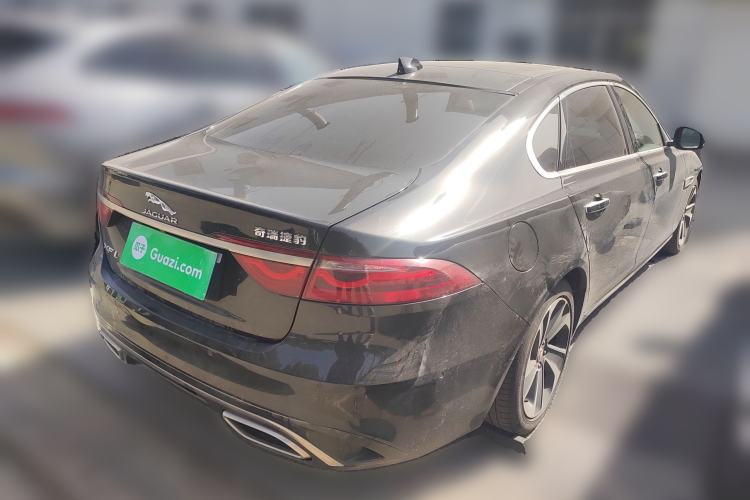 Used Jaguar XFL 2021 XFL 2.0T P200 Two-Wheel-Drive Elite Luxury Edition Rear Right 45 Deg