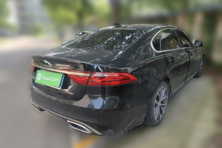 Used Jaguar XFL 2021 XFL 2.0T P250 Two-Wheel-Drive Elite Sport Edition Rear Right 45 Deg